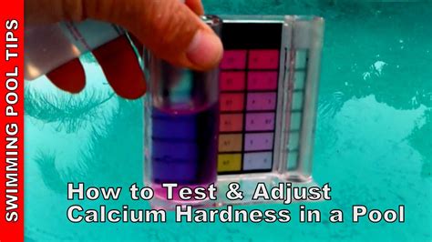 how to test swimming pool water hardness|how to maintain calcium hardness.